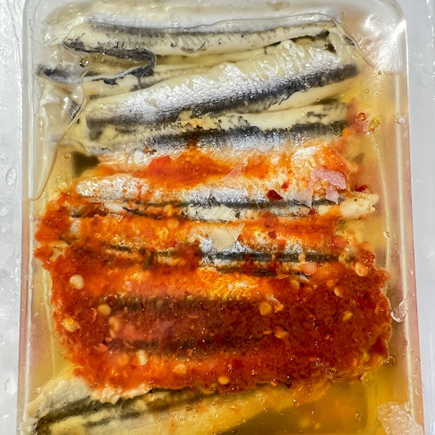 ANCHOIS MARINEES A L'ORIENTALE